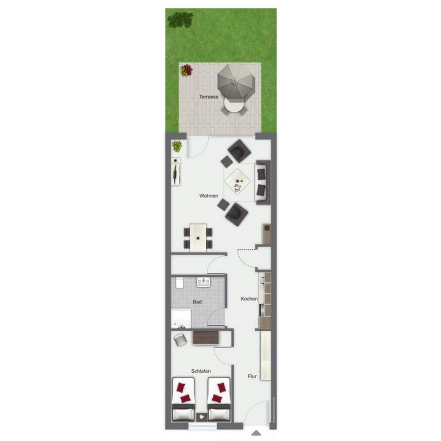 Feriendorf Papillon Wohnung 10-3 Boltenhagen  Luaran gambar